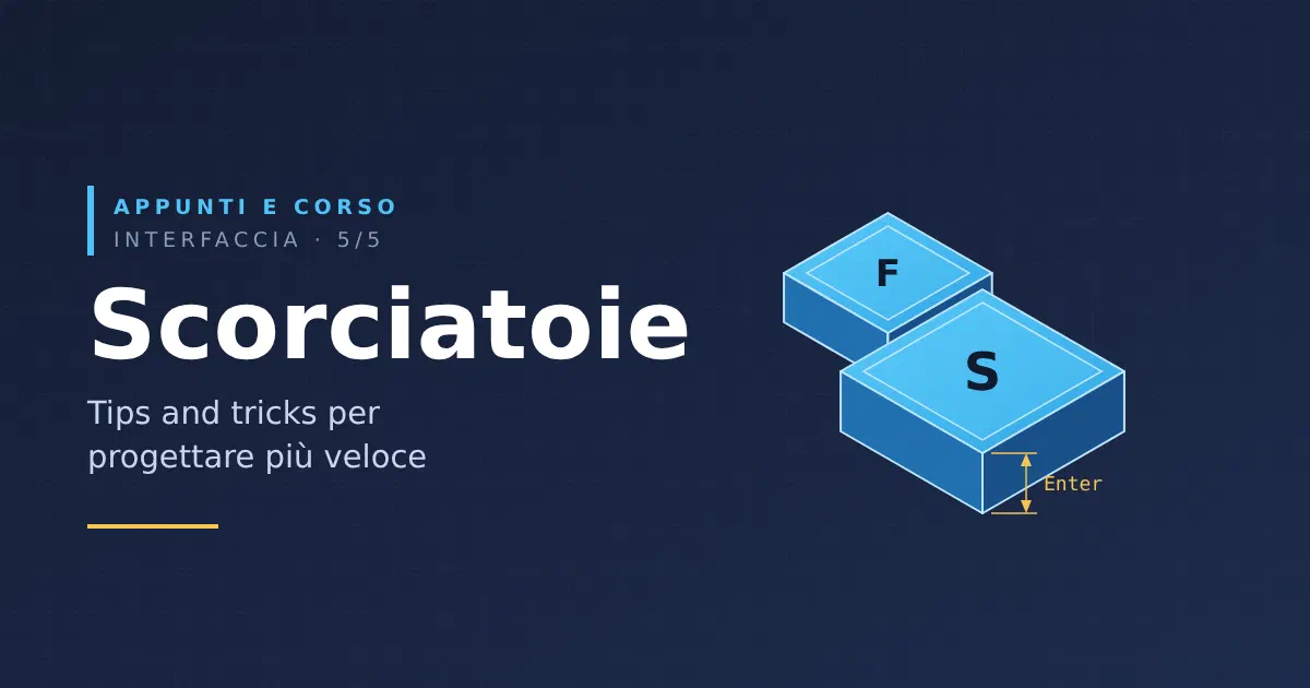 Scorciatoie e trucchi in SolidWorks: progettare più veloce